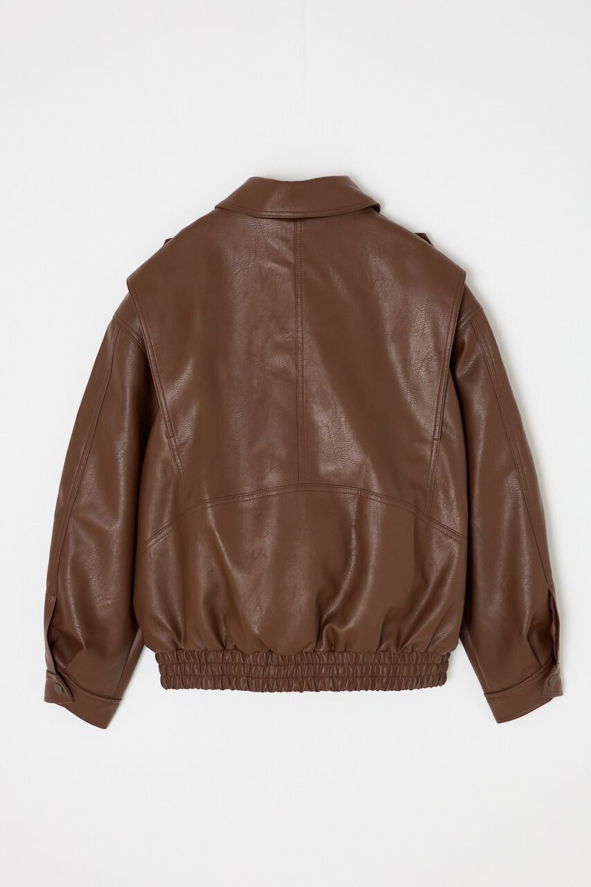 SLY「PAD IN F／LEATHER ジャケット」|その他|