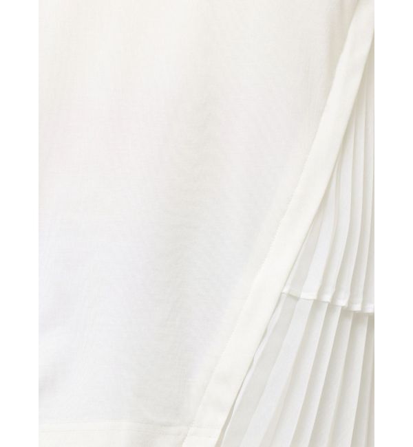 ELENDEEK「PLEAT DOCKING CS」|Tシャツ・カットソー|