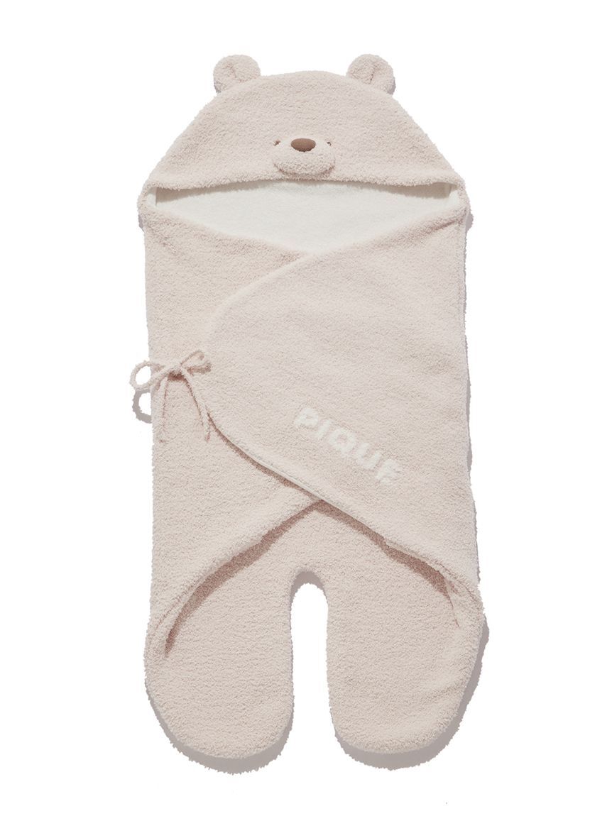 GELATO PIQUE KIDS & BABY「【ラッピング済み】【BABY】パウダーベアおくるみ＆ぬいぐるみSET」|その他ベビー用品|