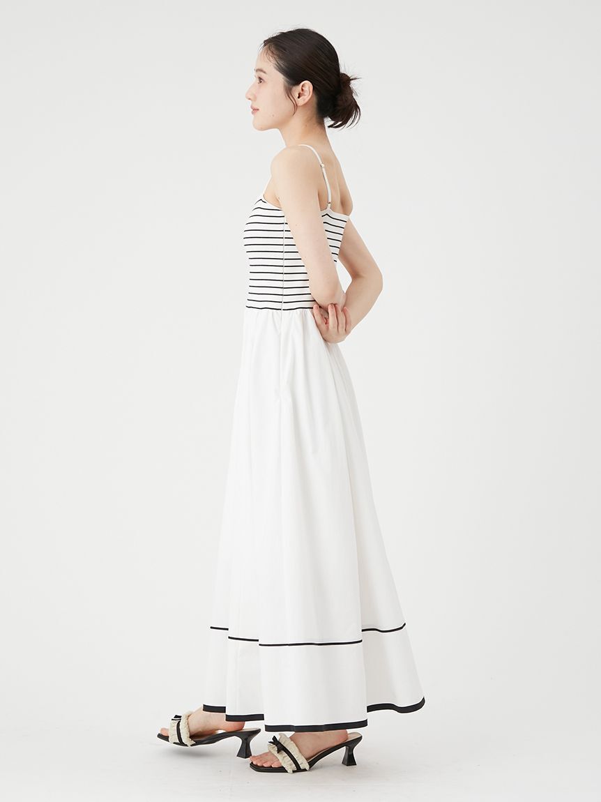 LILY BROWN「【WEB限定00サイズ】ニットビスチェドッキングワンピース」|ワンピース|