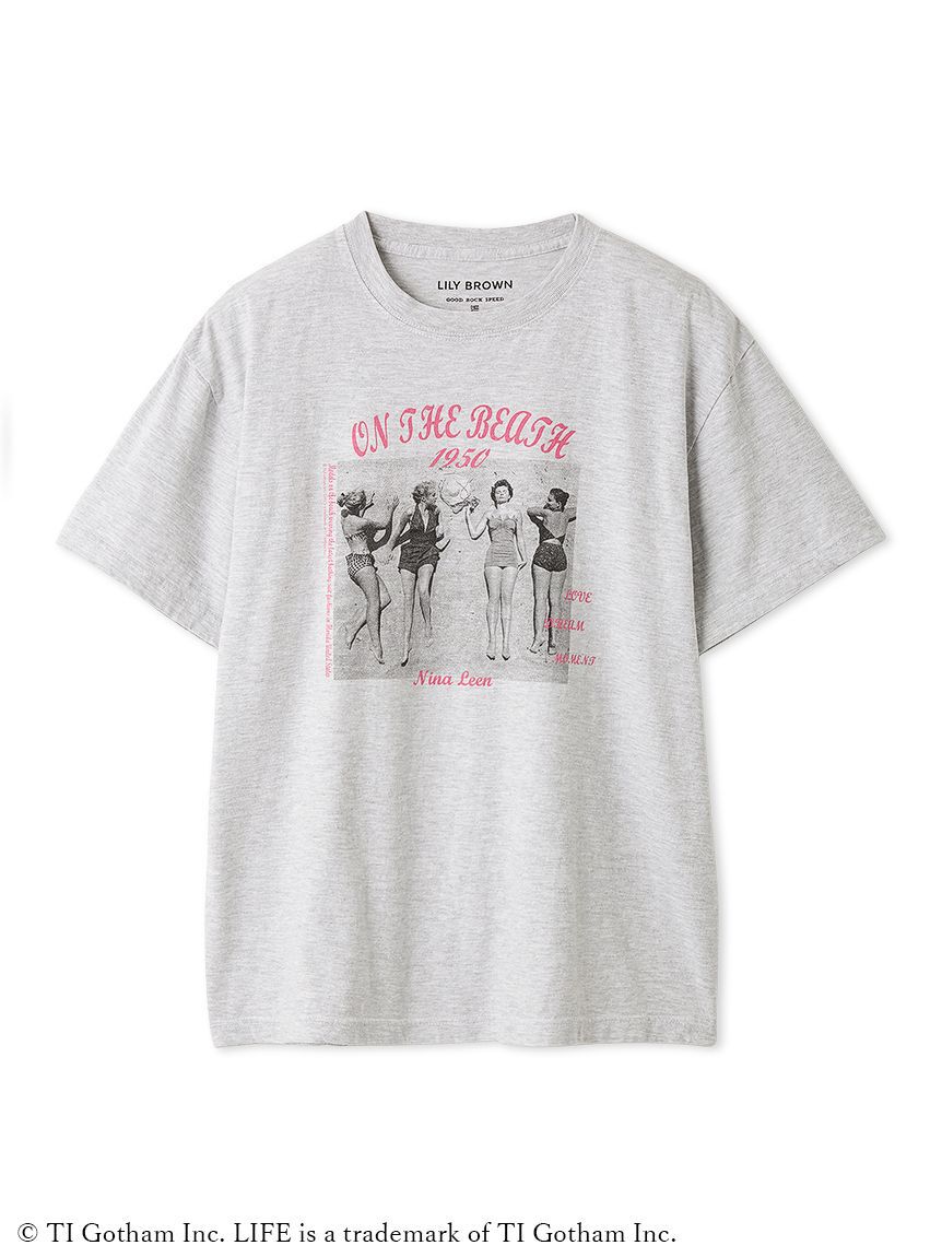 LILY BROWN「【LILY BROWN&times;GOOD ROCK SPEED&times;LIFE PC】Beach Tシャツ」|Tシャツ・カットソー|LGRY