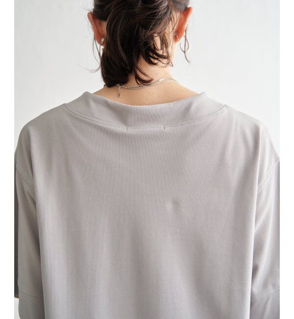 ikka「【接触冷感】鹿の子スピンドルプルオーバー」|Tシャツ・カットソー|