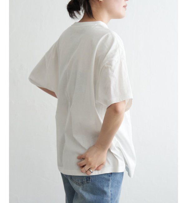 VENCE share style「綿天竺フォトハリツケTシャツ」|Tシャツ・カットソー|