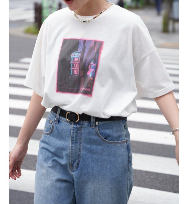 VENCE share style「綿天竺フォトハリツケTシャツ」|Tシャツ・カットソー|ソノタ