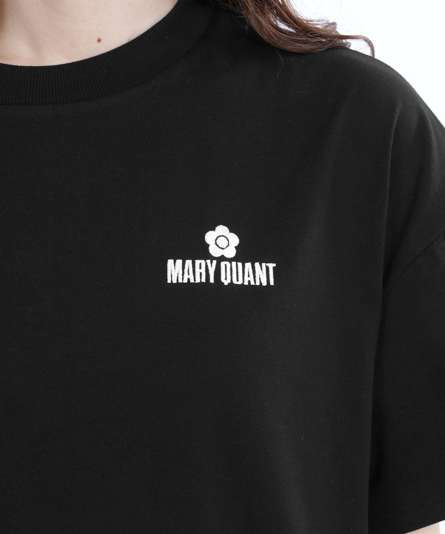 MARY QUANT「シンプルロゴビッグ Tシャツ」|Tシャツ・カットソー|