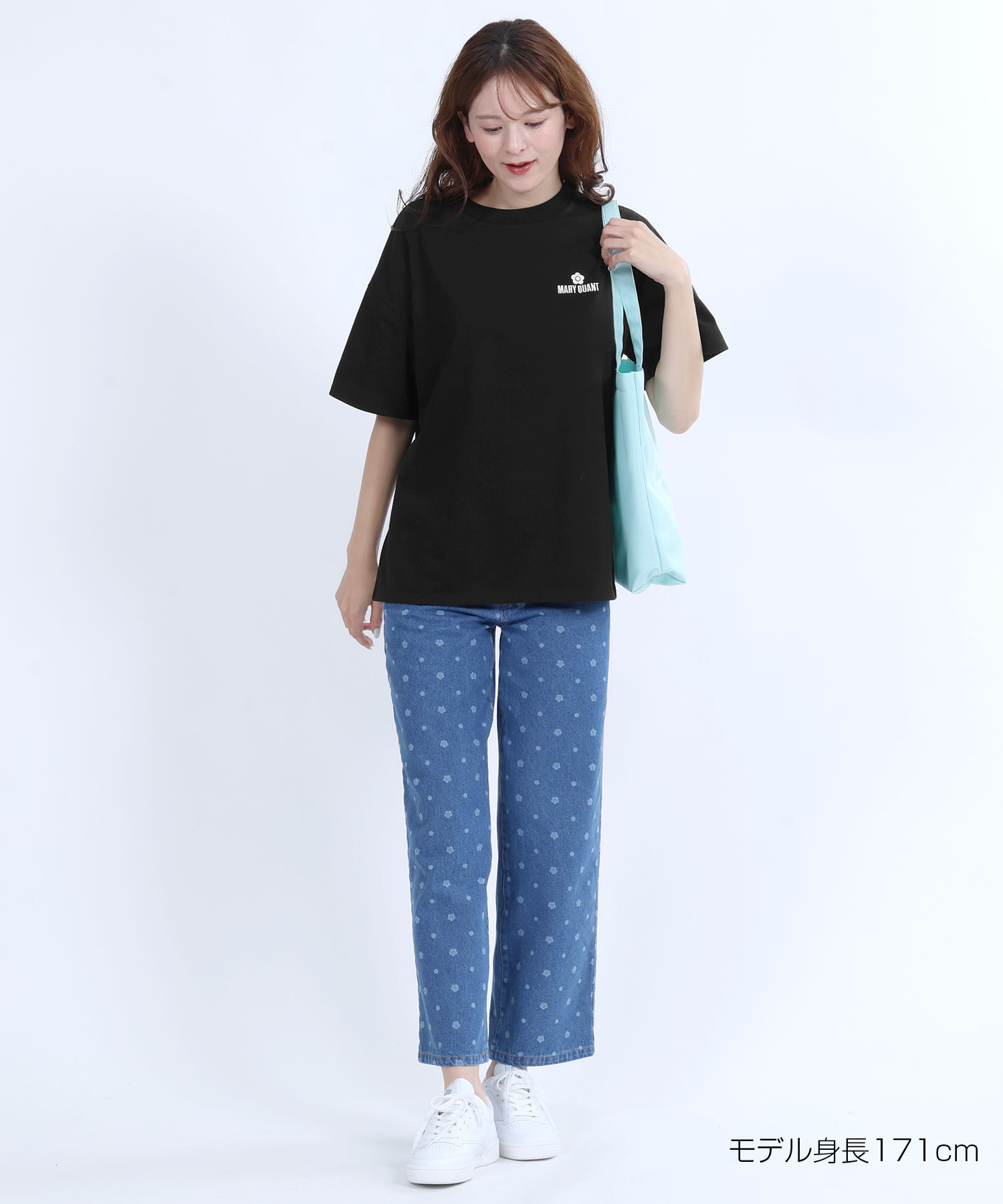 MARY QUANT「シンプルロゴビッグ Tシャツ」|Tシャツ・カットソー|