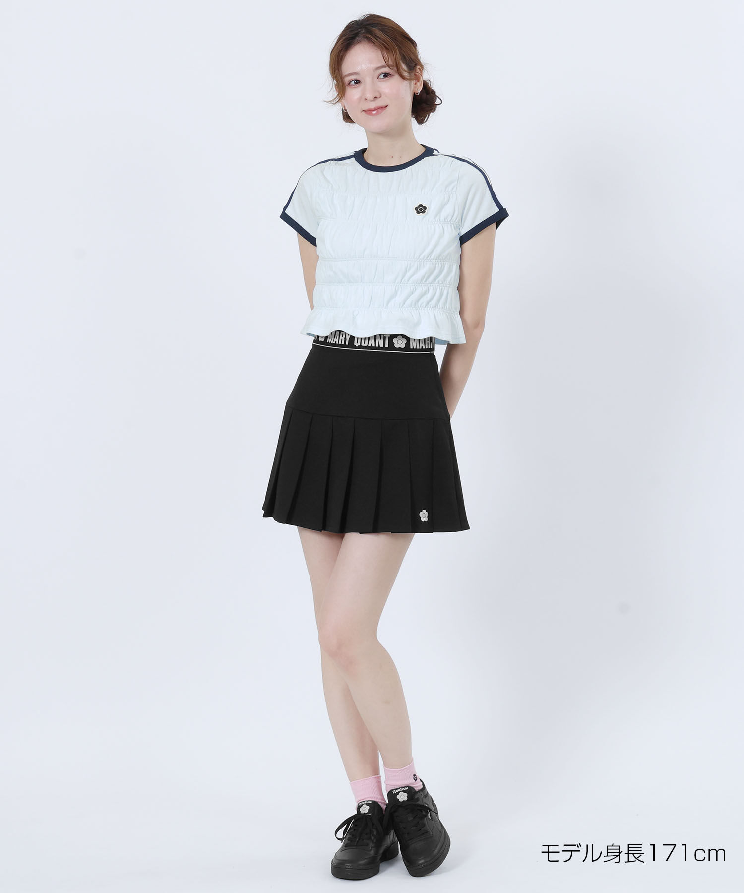MARY QUANT「バイカラーシャーリング Tシャツ」|Tシャツ・カットソー|