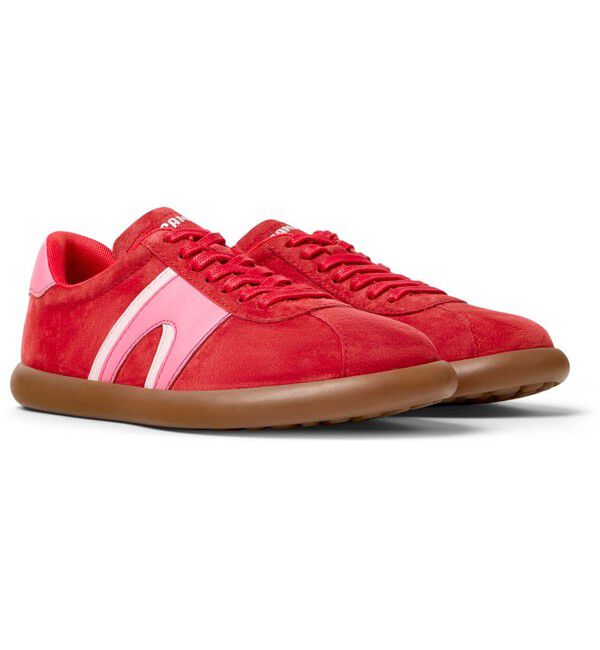 CAMPER「[カンペール] PELOTAS SOLLER / レザースニーカー」|スニーカー|レッド