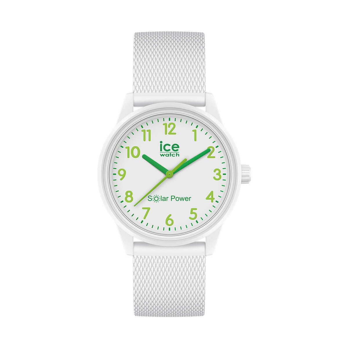ICE-WATCH「〈ICE-WATCH(ｱｲｽｳｫｯﾁ)〉ICE solar power - ﾈｲﾁｬｰﾅﾝﾊﾞｰｽﾞ- ｽﾓｰﾙ」|腕時計|