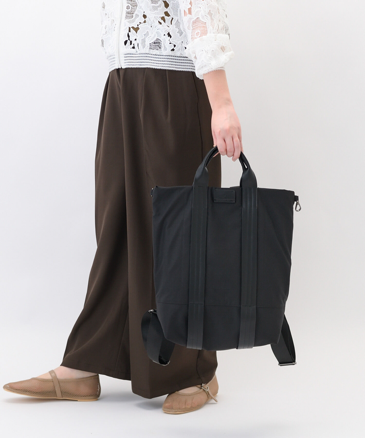 W&.Day/Night「W&.Day/Night ダブルアンドデイナイト レポ 2WAYトートリュックA4サイズ 19171」|トートバッグ|