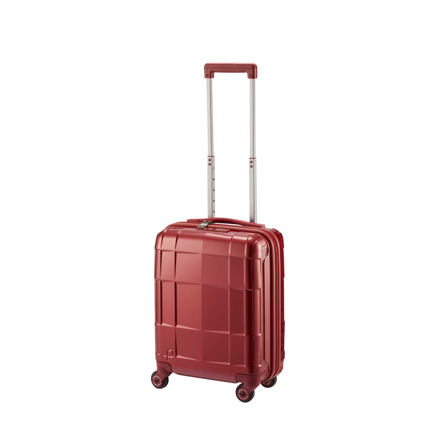 PROTECA「PROTECA／プロテカ スタリアCXR 02350 スーツケース 日本製 コインロッカー 機内持ち込み 22L」|キャリーケース|ガーネットレッド
