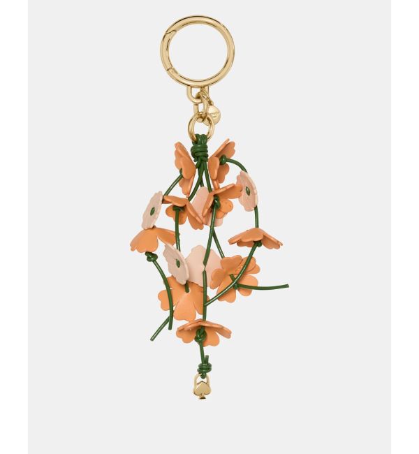 kate spade new york「チャームド フラワー バッグ チャーム」|ストラップ|