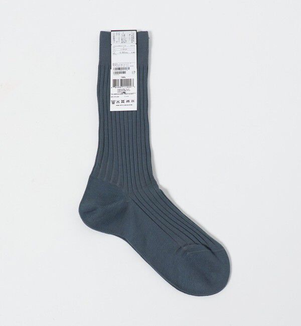 UNITED ARROWS「＜Pantherella＞カラー リブソックス」|ソックス|LT.BLUE