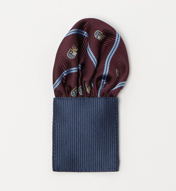 UNITED ARROWS green label relaxing「ネクタイ チーフ セット（クレスト） / キッズ  手洗い可能」|ネクタイ・蝶ネクタイ|