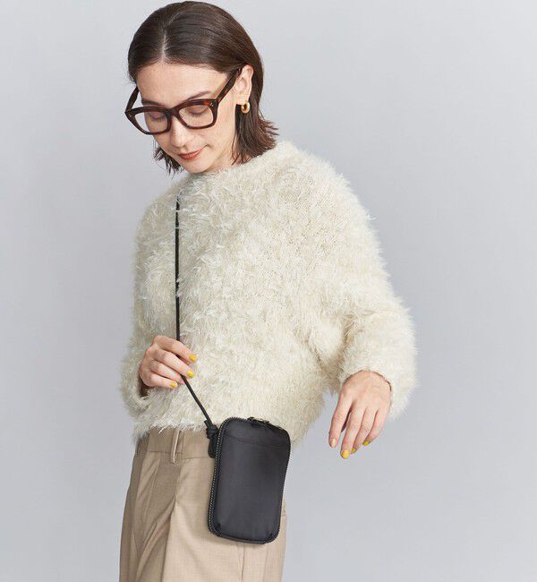 BEAUTY&YOUTH UNITED ARROWS「ポリエステル ジップスリム ウォレットショルダー」|財布|