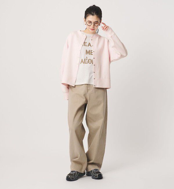 BEAUTY&YOUTH UNITED ARROWS「ダブルフェイス リングボタンカーディガン ウォッシャブル」|カーディガン|