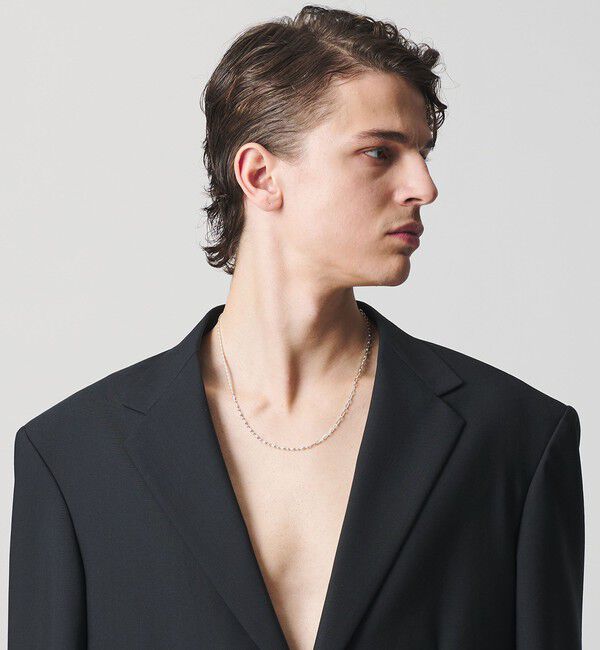 BEAUTY&YOUTH UNITED ARROWS「＜eoa＞パターン チェーン ネックレス」|ネックレス|SILVER