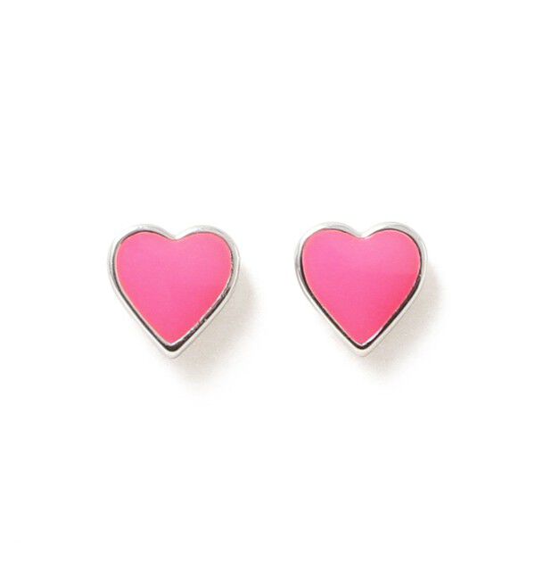 Ray BEAMS 「プチ エポハート ピアス」|ピアス|D.PINK