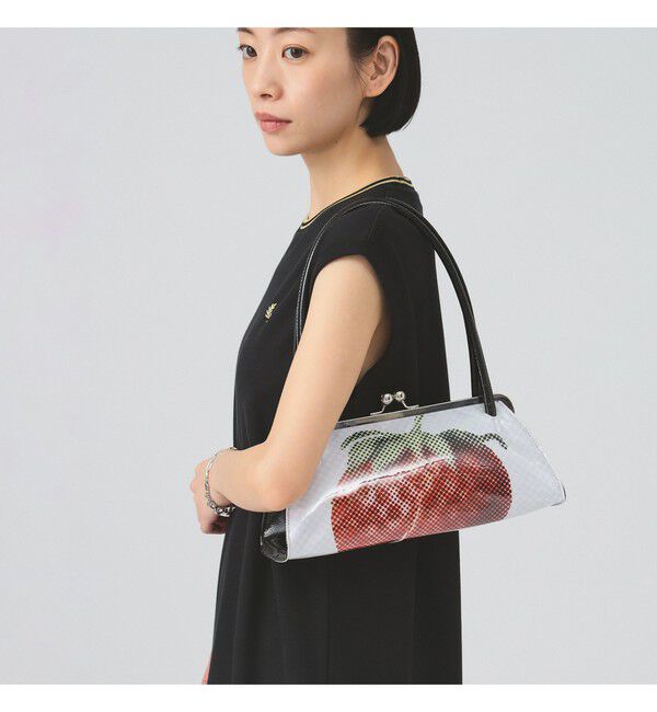 Ray BEAMS 「HEY！Mrs ROSE / Overlap Boston Bag」|ハンドバッグ|