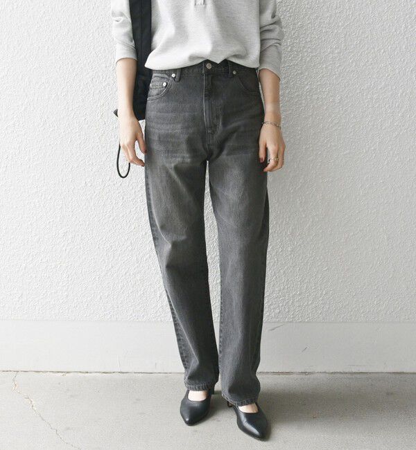 SHIPS any「SHIPS any: ハイライズ デニムパンツ［SHIPS any DENIM］」|デニム|