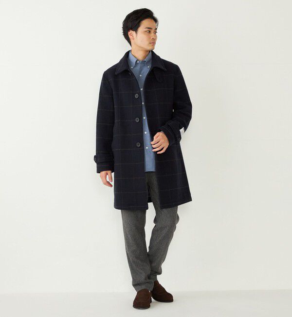 SHIPS Colors 「SHIPS Colors:HOLLOW WOOL コート」|ステンカラーコート|