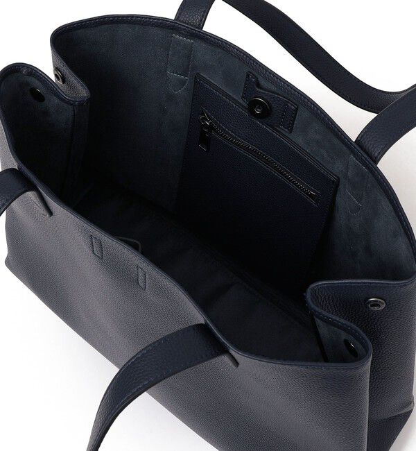 SHIPS any「SHIPS any: スプリット レザー トートバッグ (クラッチバッグ付き) 26SS◆」|トートバッグ|