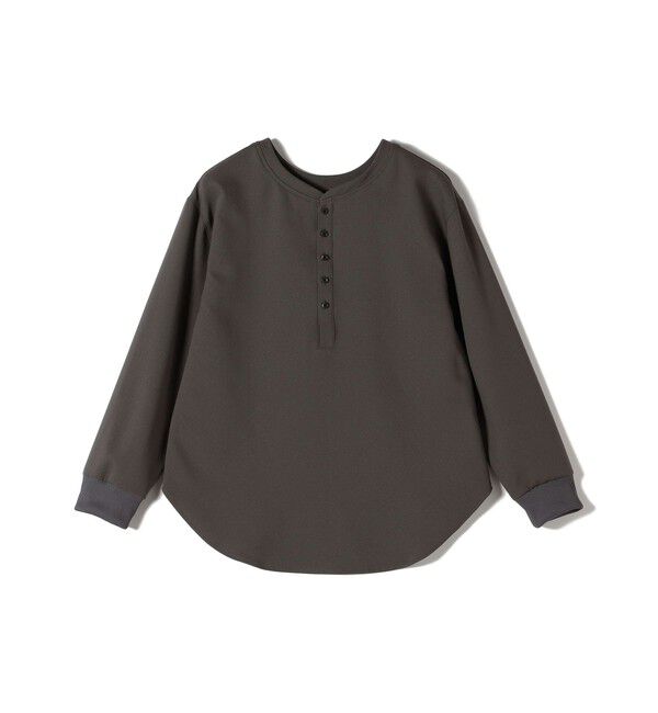 SHIPS for women「〈手洗い可能〉前後 2WAY ジョーゼット 袖リブ プルオーバー」|シャツ・ブラウス|