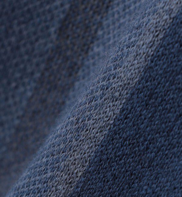 SHIPS「SHIPS:〈洗濯機可能〉 コットン カシミヤ チェック クルーネック ニット」|ニット・セーター|