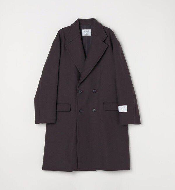 SHIPS any「SHIPS any: PURE WOOL MELTON ダブル チェスターコート 25AW◇」|チェスターコート|