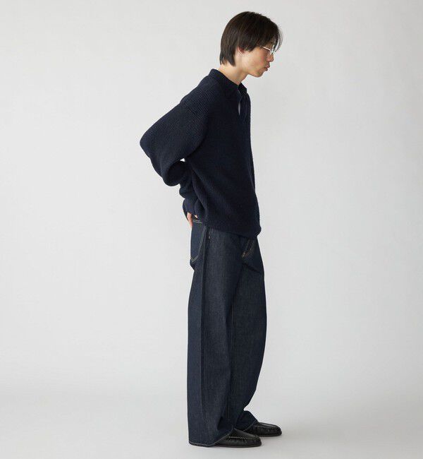 SHIPS「City Ambient Products: AZE スキッパー ポロシャツ」|ニット・セーター|