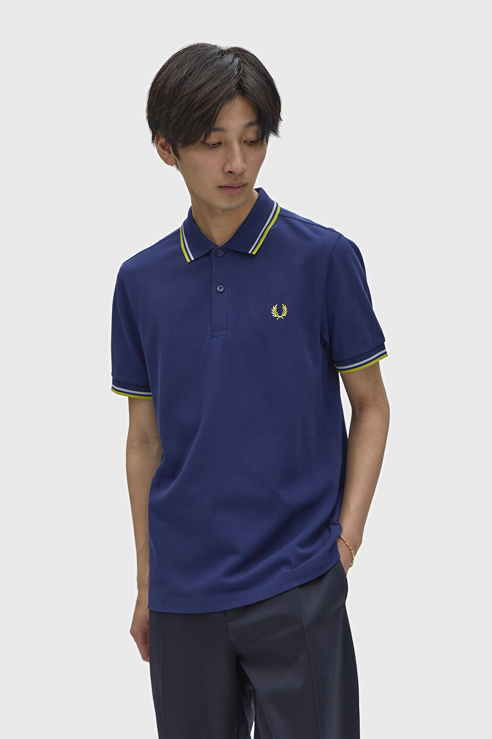 FRED PERRY 「The Fred Perry Shirt M3600　」|ポロシャツ|FRENCH NAVY
