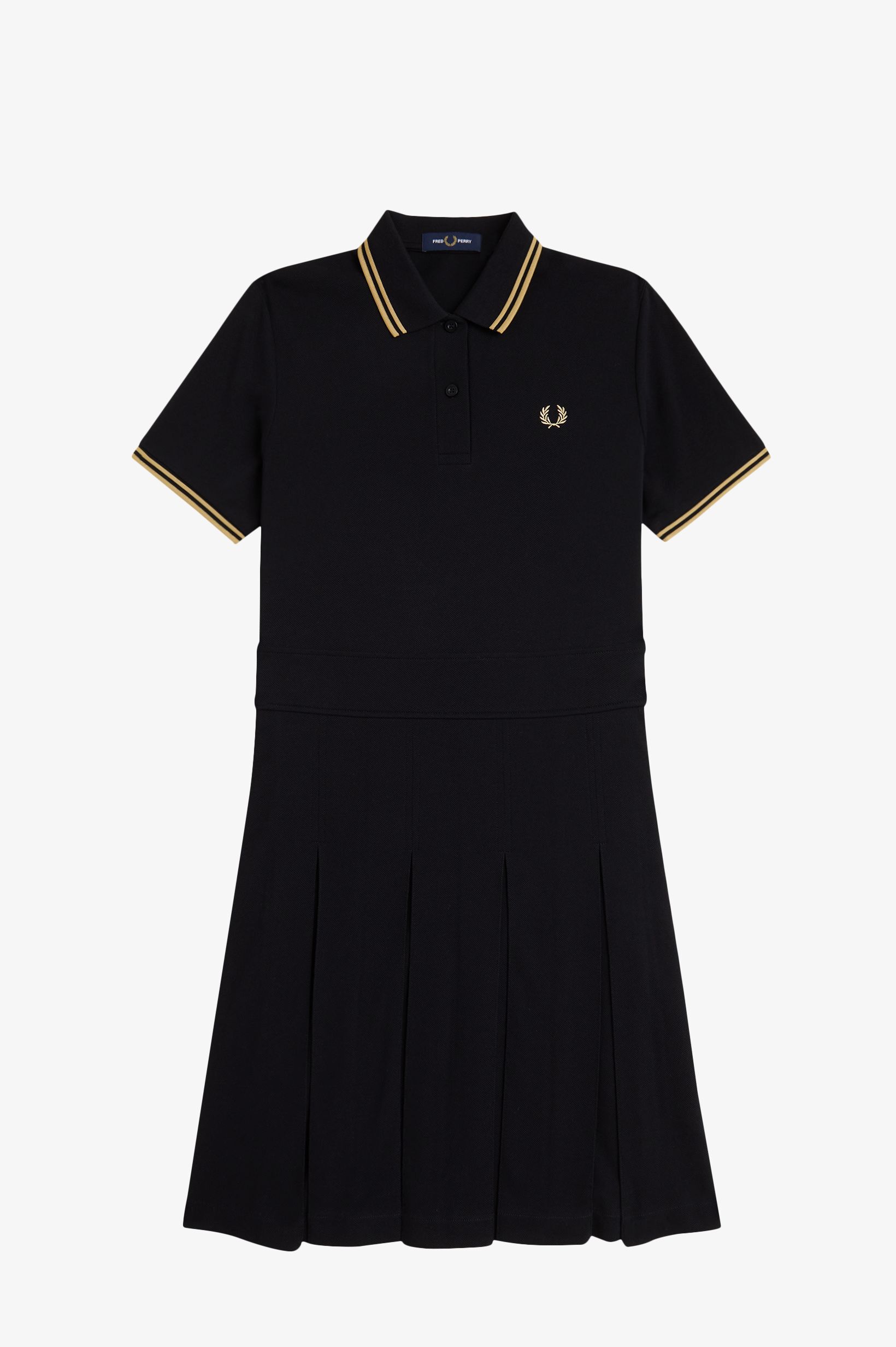 FRED PERRY 「Tipped Pleated Tennis Dress」|ワンピース|