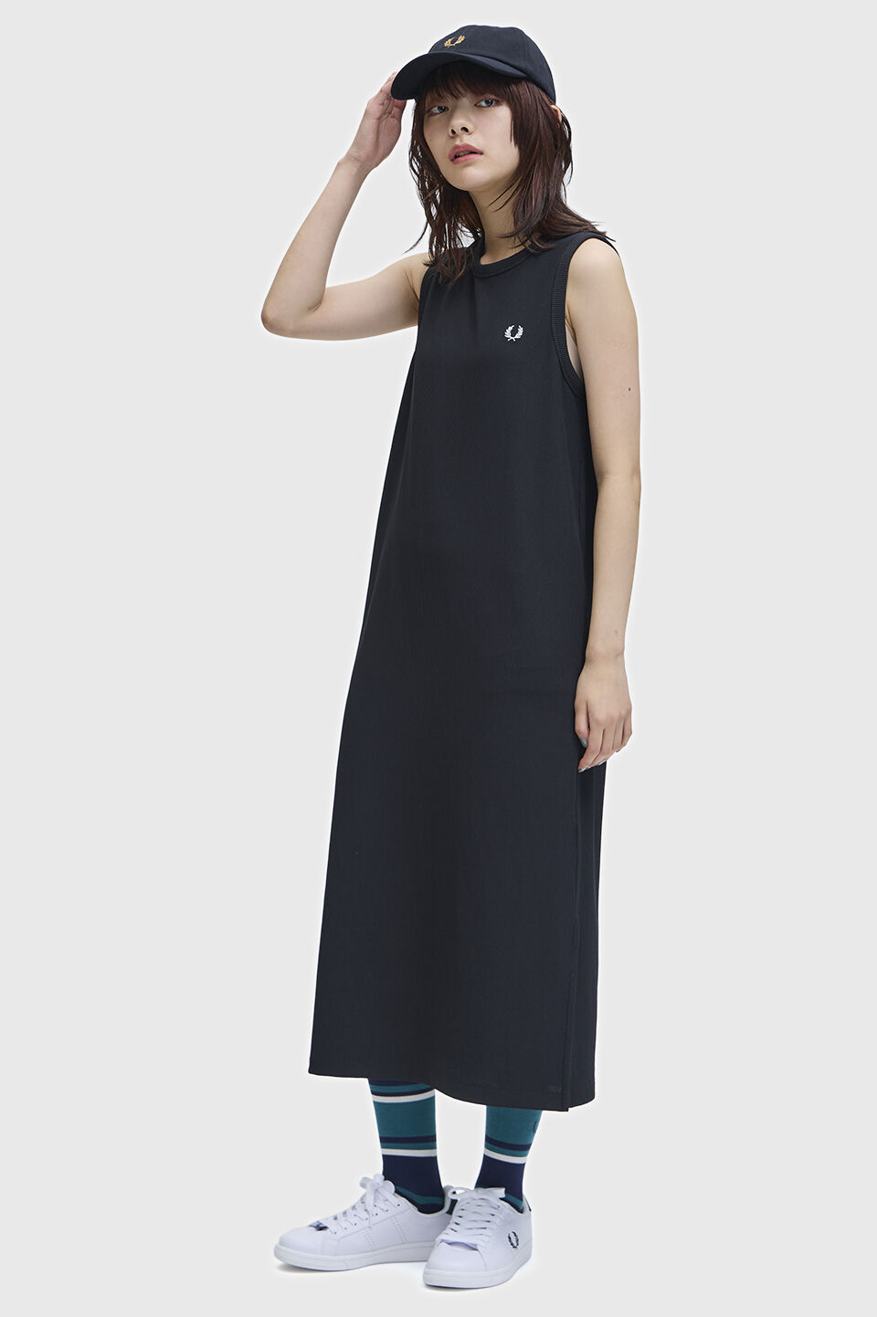 FRED PERRY 「Rib Tricot Sleeveless Dress」|ワンピース|
