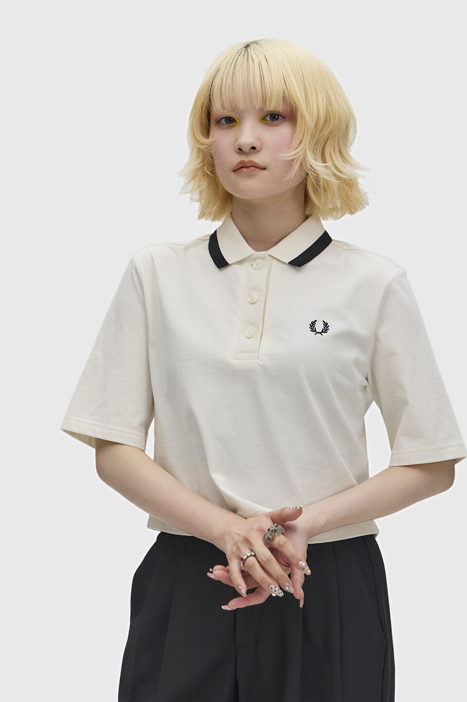 FRED PERRY 「Bold Tipped Polo Shirt」|ポロシャツ|ECRU