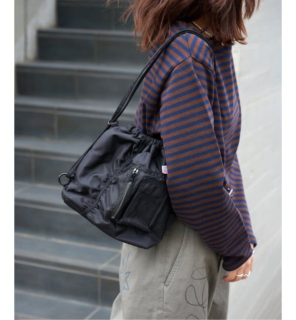 OUTDOOR PRODUCTS Usual Things「≪追加2 予約≫MA-1 DrawstringBAG」|ショルダー・メッセンジャー|