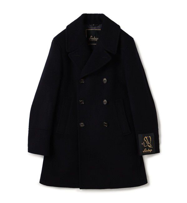 TOMORROWLAND BUYING WEAR「Sealup GENOVA ウールライトメルトン Pコート」|ピーコート|69 ネイビー