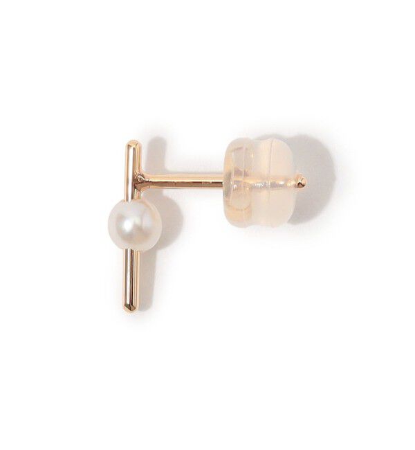 TOMORROWLAND GOODS「Hirotaka Akoya Pearl Bar 片耳ピアス」|ピアス|