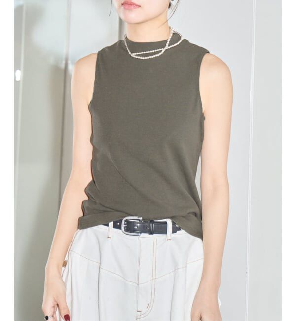  「JUNGMAVEN MARIPOSA MOCK TEE：Tシャツ」|Tシャツ・カットソー|カーキ