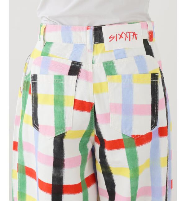  「SIXXTA RAINBOW CONFETTI：パンツ」|スラックス|