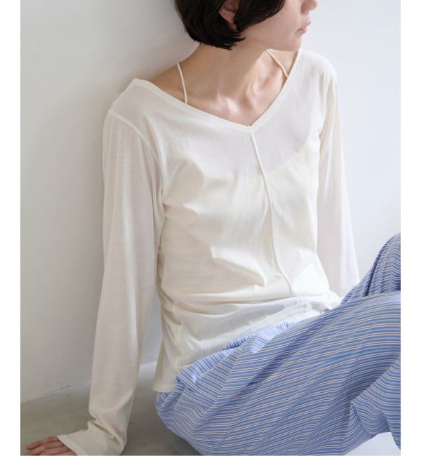 EMILYWEEK「コットンソフトフライスカーディガン」|Tシャツ・カットソー|