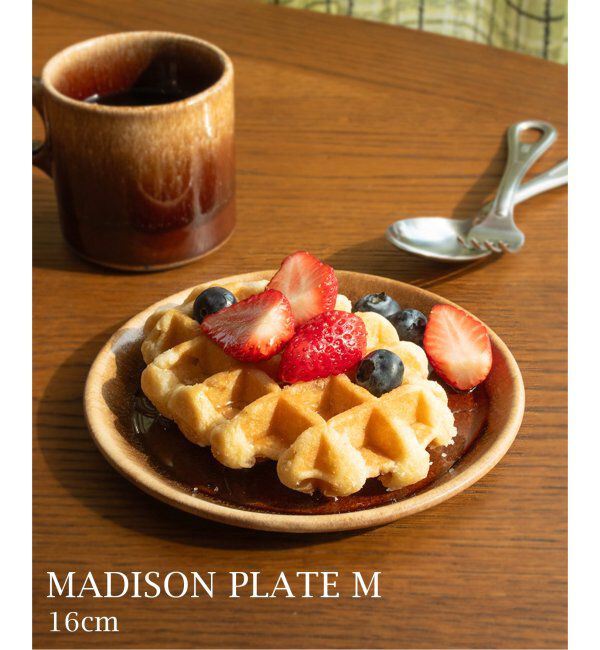 ACME「MADISON PLATE M マディソンプレート M」|食器・キッチングッズ|ブラウン