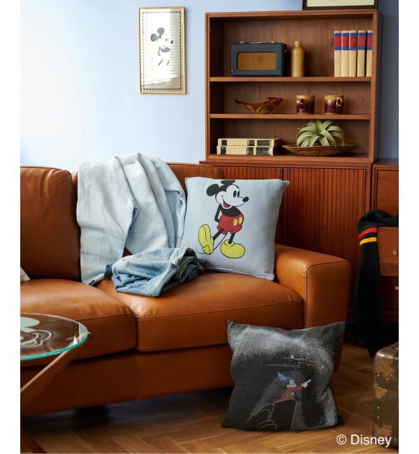 ACME「ACME別注 MICKEY CUSHION STANDING　クッションカバー45cm」|クッション・クッションカバー|
