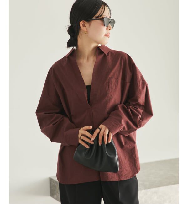 Plage「relaxy slit シャツ」|シャツ・ブラウス|