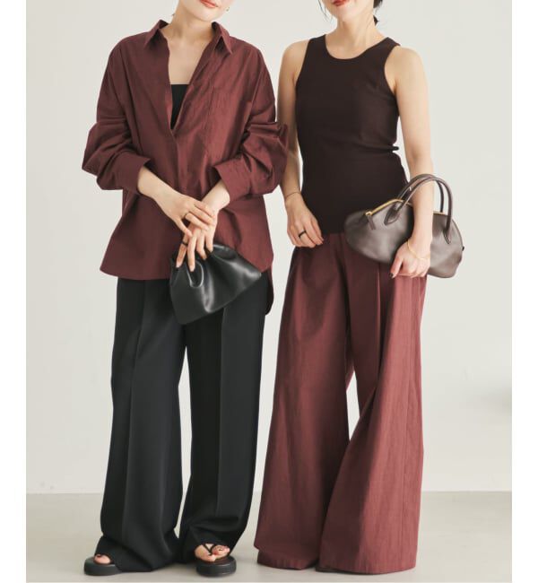 Plage「relaxy slit シャツ」|シャツ・ブラウス|
