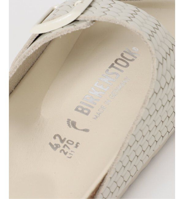 IENA「BIRKENSTOCK/ビルケンシュトック 限定 ARIZONA WOVEN EMBOSS」|サンダル|