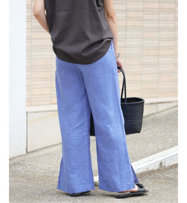 JOURNAL STANDARD relume「《追加2》麻スリットイージーパンツ」|その他|