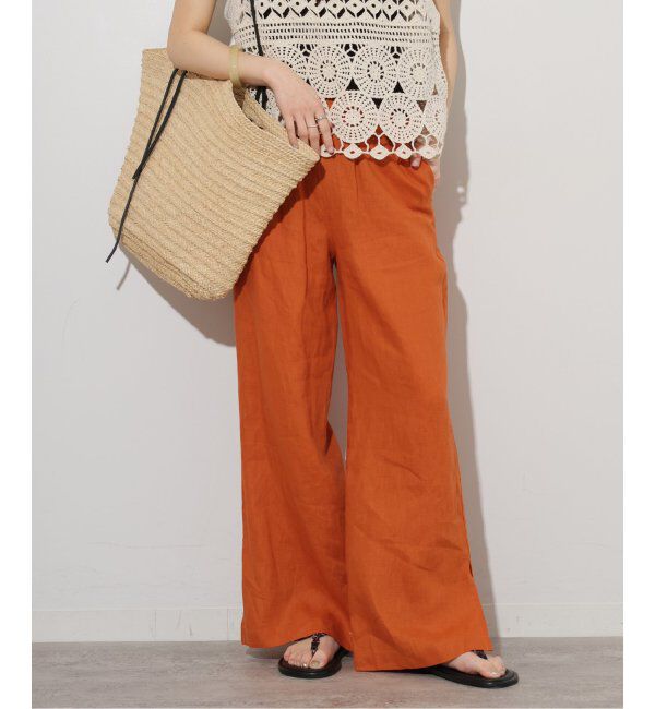 JOURNAL STANDARD relume「《追加2》麻スリットイージーパンツ」|その他|