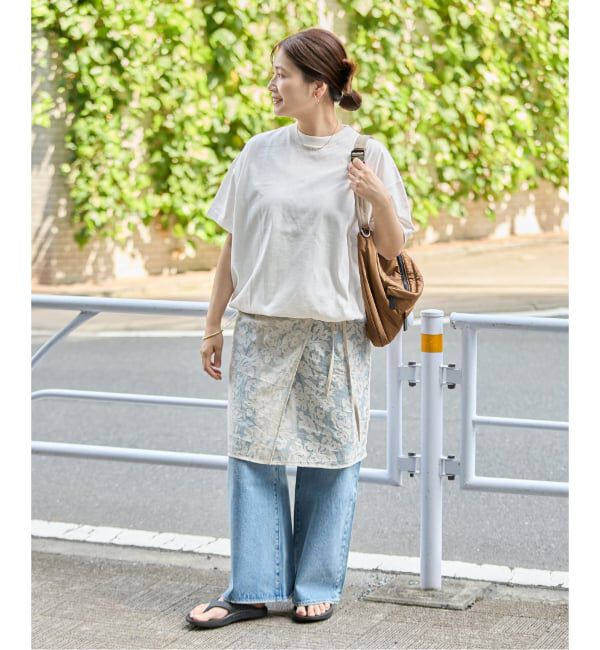 JOURNAL STANDARD「《追加7》シャーリングＴシャツ」|Tシャツ・カットソー|