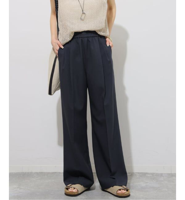 JOURNAL STANDARD relume「《WEB限定追加》マットウースフレアタックパンツ」|スラックス|