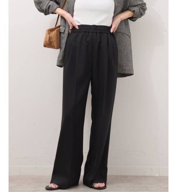 JOURNAL STANDARD relume「《WEB限定追加》マットウースフレアタックパンツ」|スラックス|